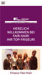 Mobile Screenshot of fair-hair.at